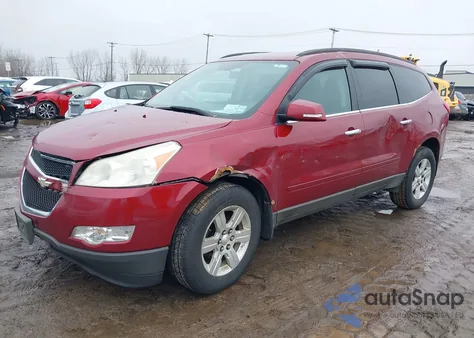 2011 Chevrolet Traverse 1Lt z USA, uszkodzony, nr VIN 1GNKVGED9BJ134170